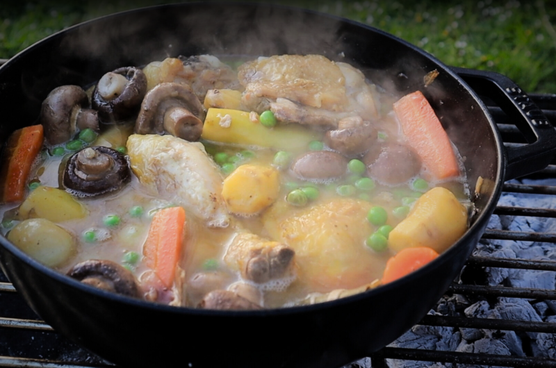 Chicken Stew with Garden Vegetables | POULET JARDINIÈRE