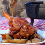 Honey Glazed Lamb Shanks | SOURIS D'AGNEAU AU MIEL