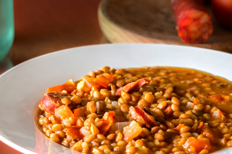 Lentils with Chorizo from La Rioja | LENTEJAS A LA RIOJANA