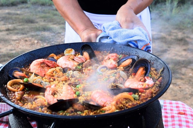 Mixed Seafood and Meat Paella | PAELLA MIXTA