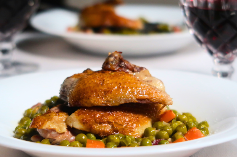 Pigeon with Peas | PIGEON AUX PETITS POIS