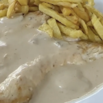 Chicken Breast with Mushroom Sauce | PECHUGA DE POLLO, SALSA DE CHAMPIGNONES (Mallorca, SPAIN)